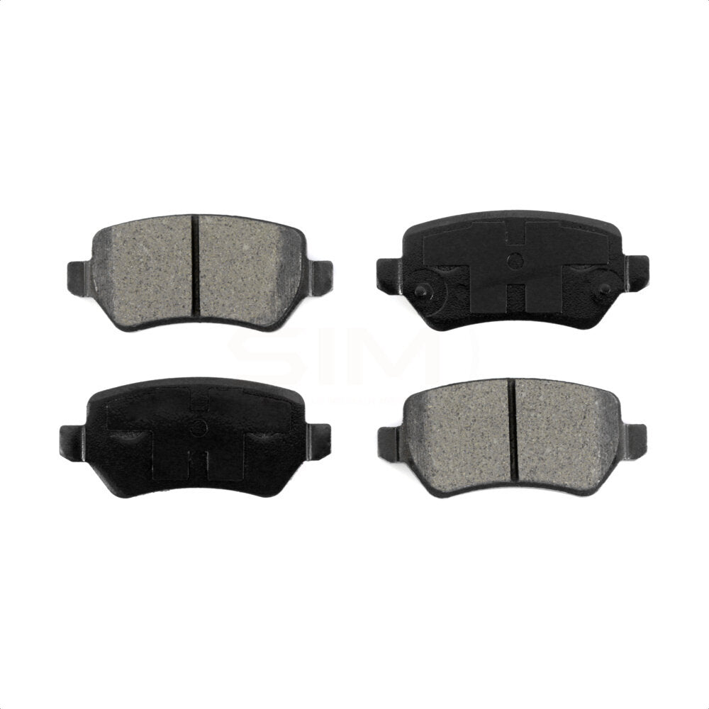 Semi-Metallic Disc Brake Pads Rear SIM-1362 For 2008-2009 Saturn Astra