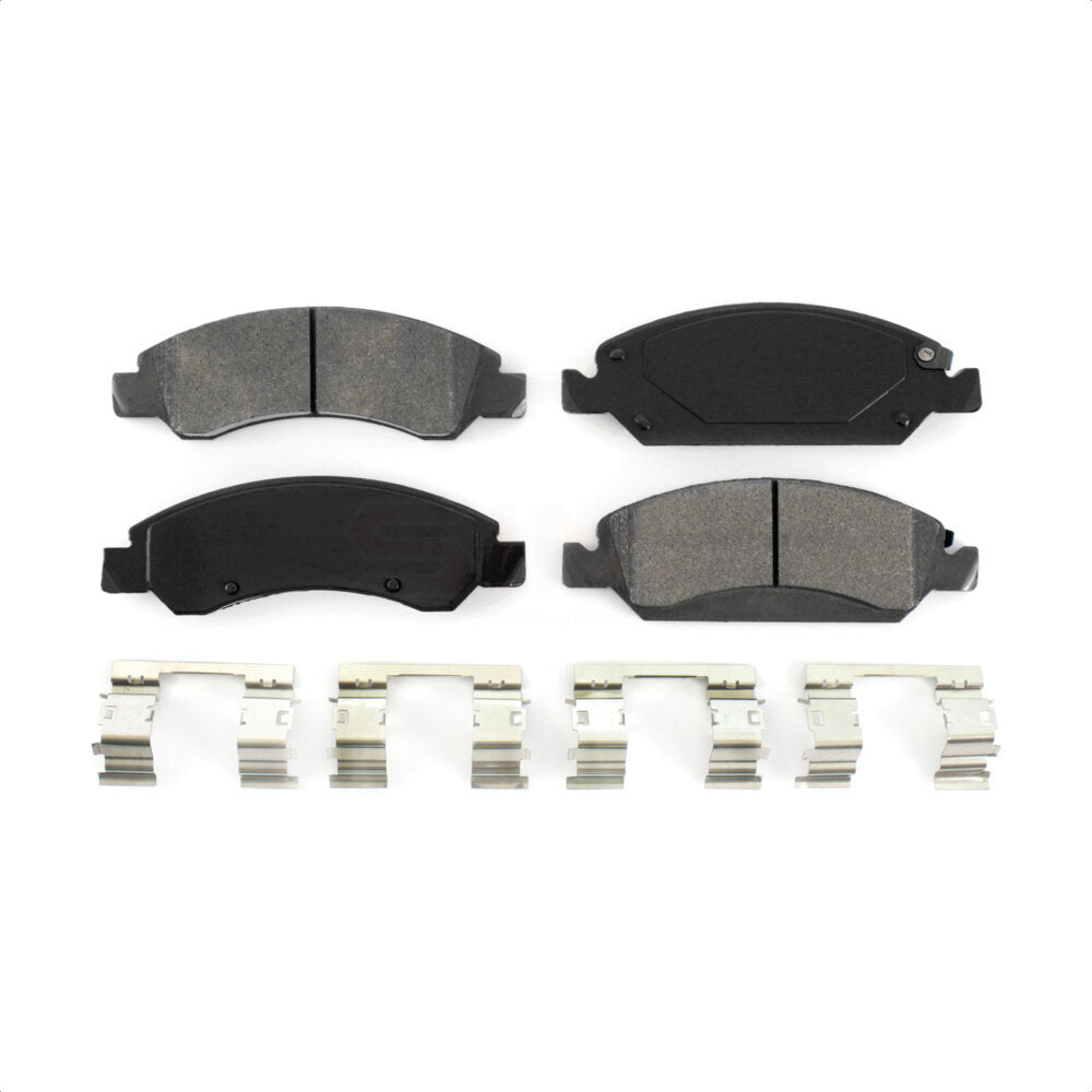 Semi-Metallic Disc Brake Pads Front SIM-1363 For Chevrolet GMC Sierra 1500 Tahoe