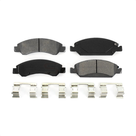 Semi-Metallic Disc Brake Pads Front SIM-1363 For Chevrolet GMC Sierra 1500 Tahoe