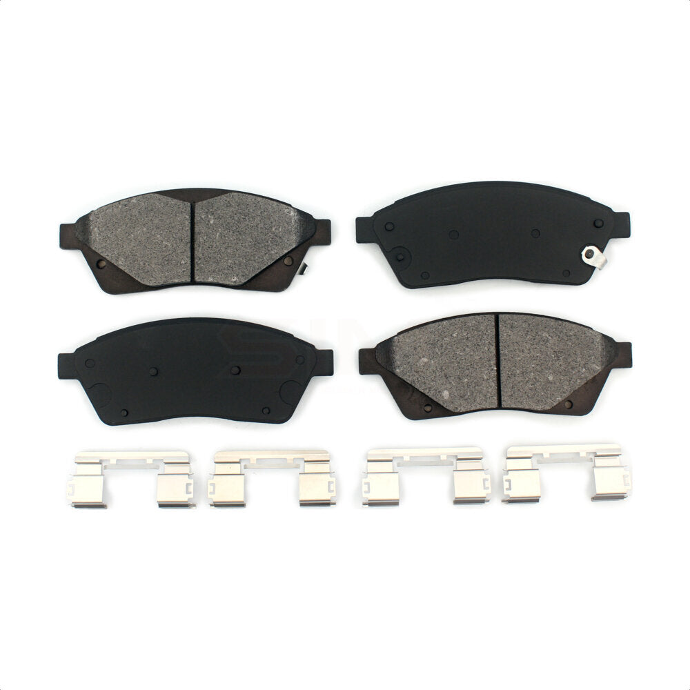Semi-Metallic Disc Brake Pads Front SIM-1422 For Cadillac SRX Saab 9-4X