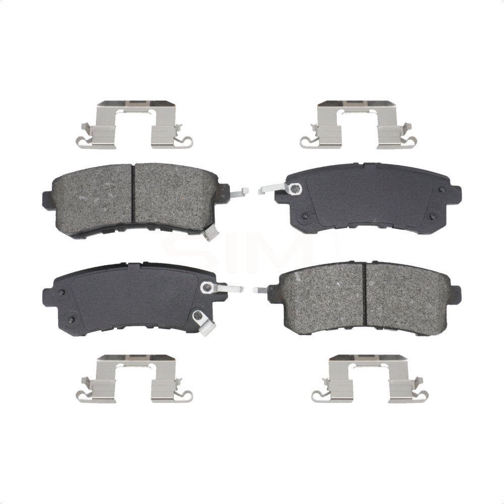 Semi-Metallic Disc Brake Pads Rear SIM-1510 For INFINITI QX80 Nissan Armada QX56