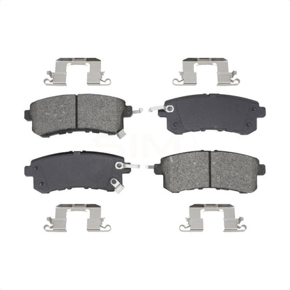 Semi-Metallic Disc Brake Pads Rear SIM-1510 For INFINITI QX80 Nissan Armada QX56