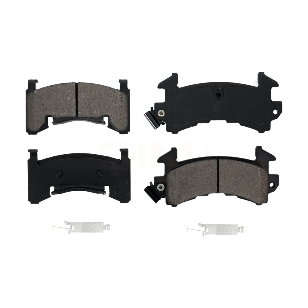 Semi-Metallic Disc Brake Pads SIM-154 For Chevrolet S10 GMC Pontiac Camaro Monte