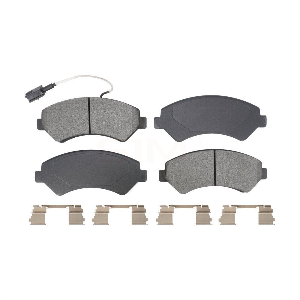 Semi-Metallic Disc Brake Pads Front SIM-1540 For Ram ProMaster 2500 3500 1500