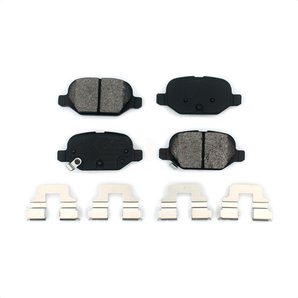 Semi-Metallic Disc Brake Pads Rear SIM-1569 For 2012-2019 Fiat 500