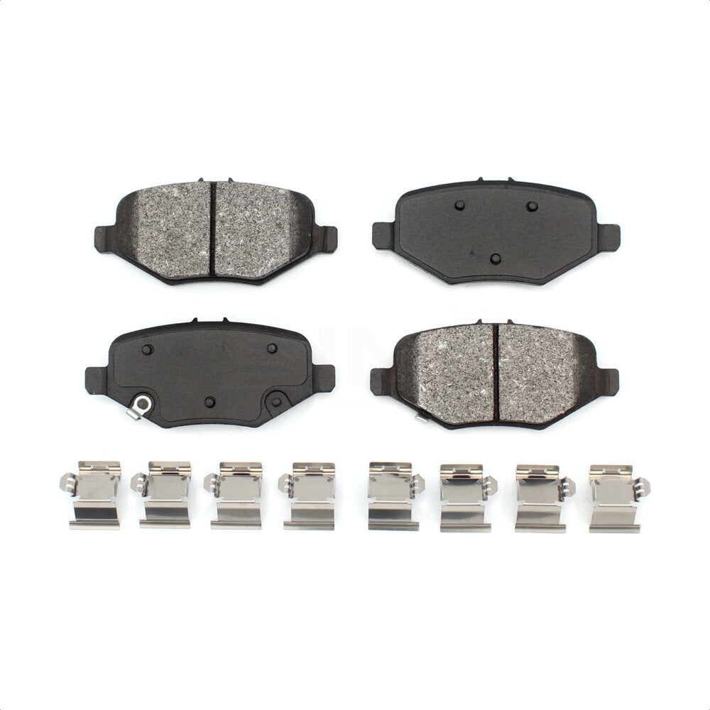 Semi-Metallic Disc Brake Pads Rear SIM-1612 For Ford Explorer Flex Taurus Police