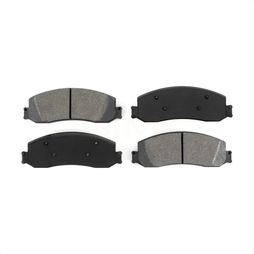 Semi-Metallic Disc Brake Pads Front SIM-1631 For Ford F-350 Super Duty F-250