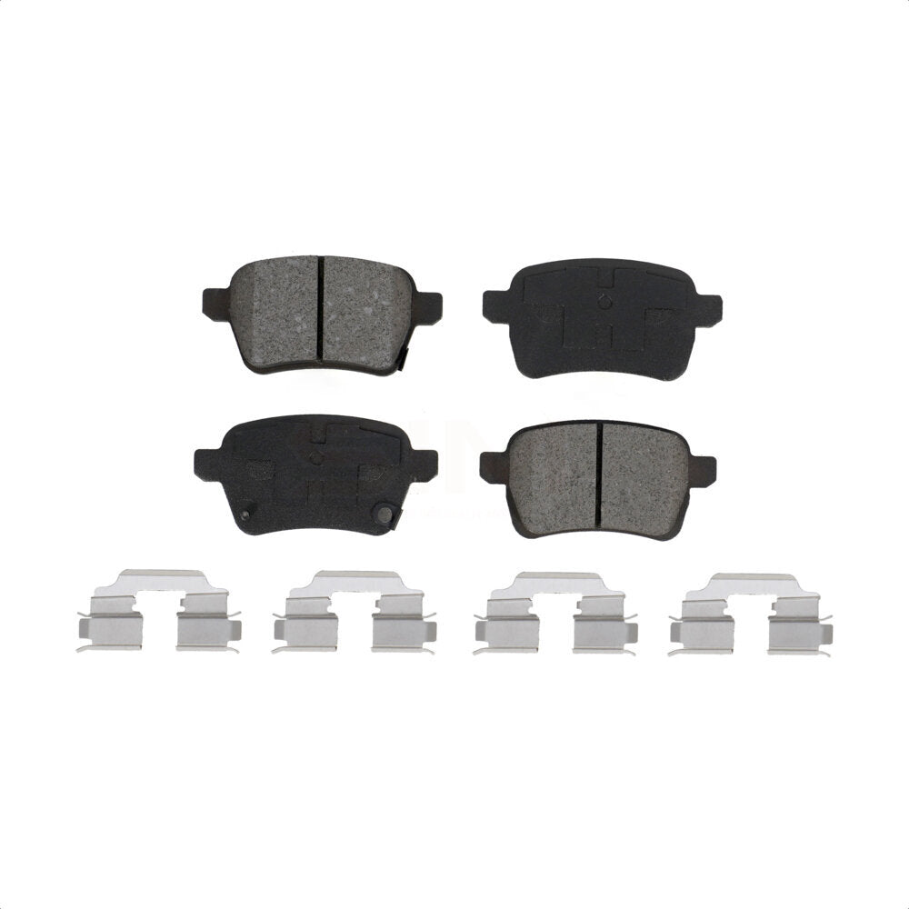 Semi-Metallic Disc Brake Pads Rear SIM-1722 For 2014-2020 Fiat 500L