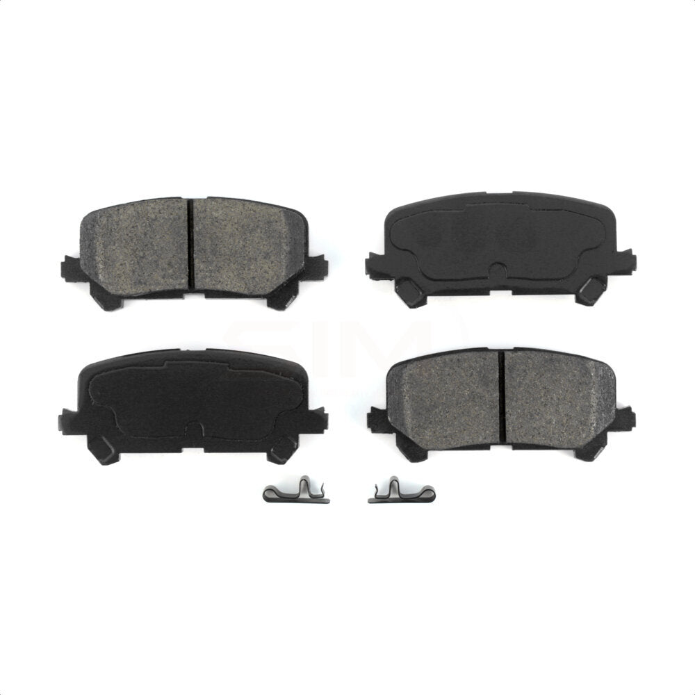 Semi-Metallic Disc Brake Pads Rear SIM-1724 For Honda Pilot Ridgeline Passport