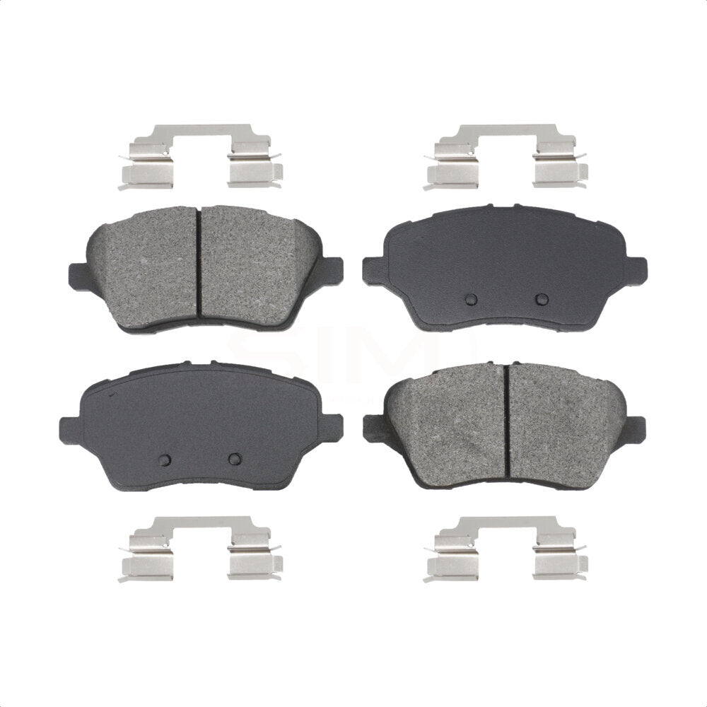 Semi-Metallic Disc Brake Pads Front SIM-1730 For 2014-2019 Ford Fiesta ST