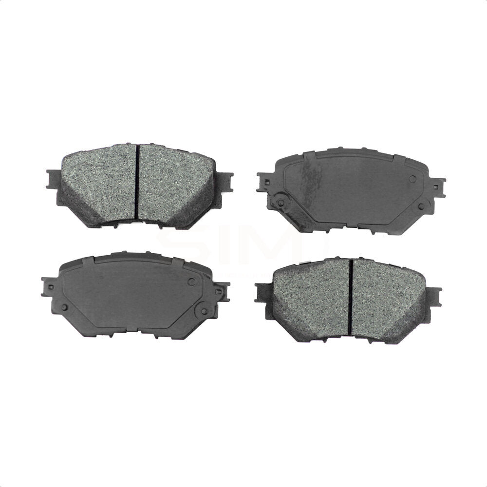 Semi-Metallic Disc Brake Pads Front SIM-1759 For 2014-2018 Mazda 3 Sport