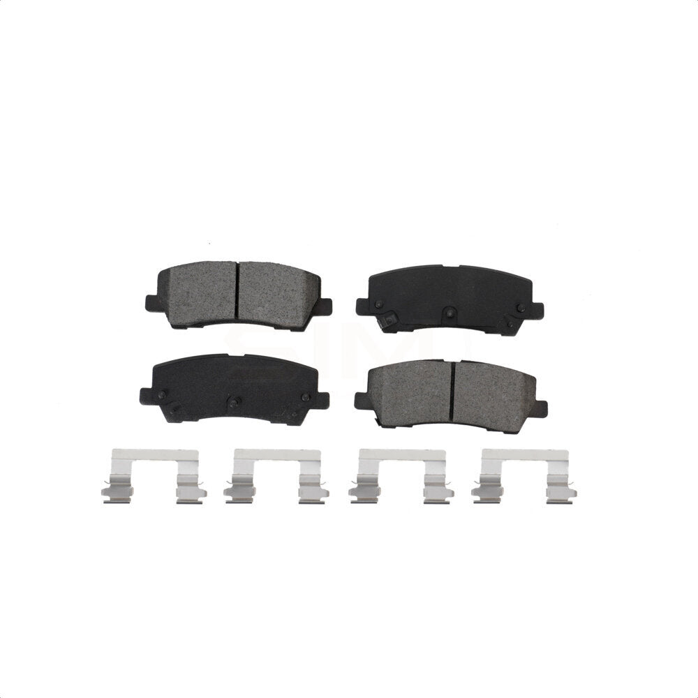 Semi-Metallic Disc Brake Pads Rear SIM-1793 For Ford Mustang