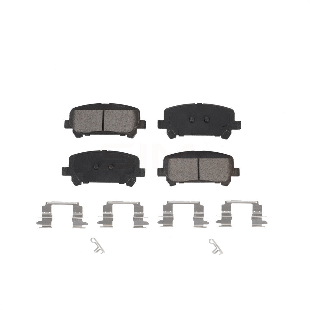 Semi-Metallic Disc Brake Pads Rear SIM-1806 For Chevrolet Colorado GMC Canyon
