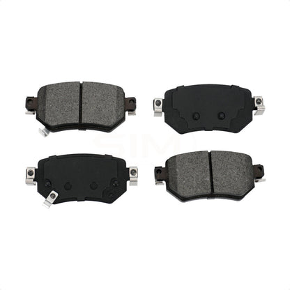 Semi-Metallic Disc Brake Pads Rear SIM-1874 For 2016-2021 Mazda 6