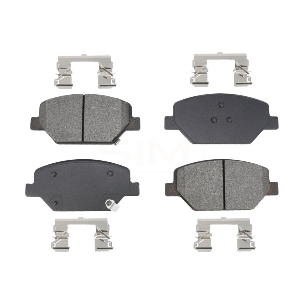 Semi-Metallic Disc Brake Pads Front SIM-1886 For Chevrolet Equinox GMC Terrain
