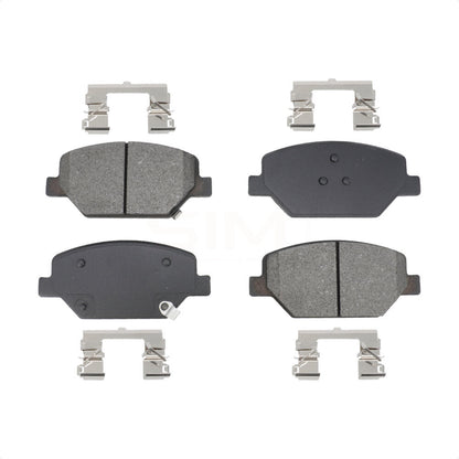 Semi-Metallic Disc Brake Pads Front SIM-1886 For Chevrolet Equinox GMC Terrain