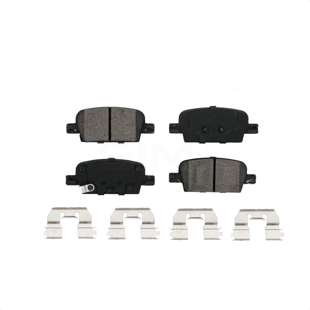 Semi-Metallic Disc Brake Pads Rear SIM-1921 For Chevrolet Malibu