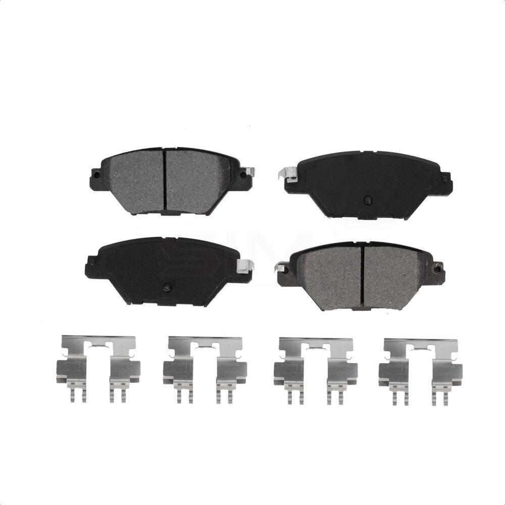 Semi-Metallic Disc Brake Pads Rear SIM-1934 For 2016-2023 Mazda CX-9