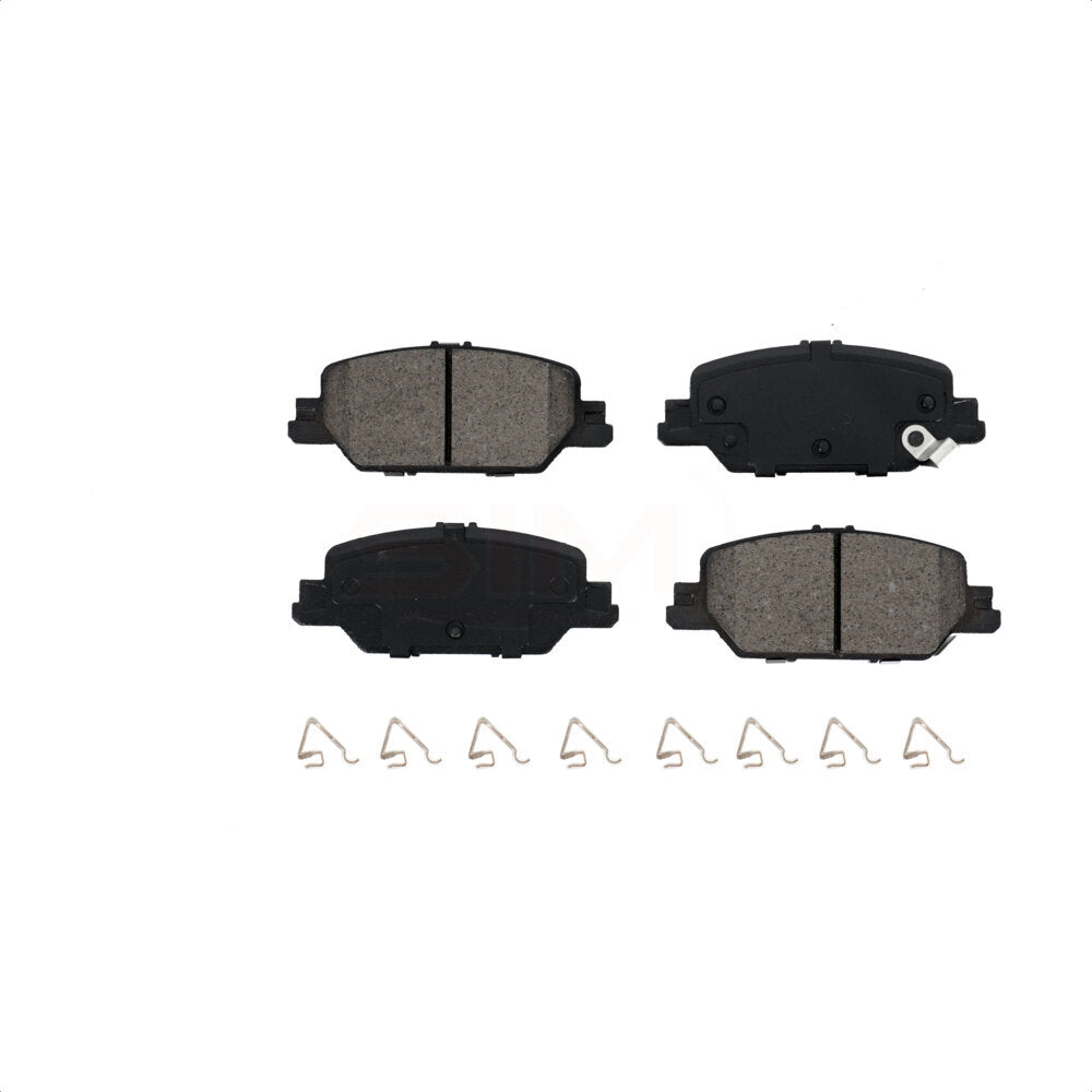 Semi-Metallic Disc Brake Pads Rear SIM-2037 For 2017-2024 Honda CR-V