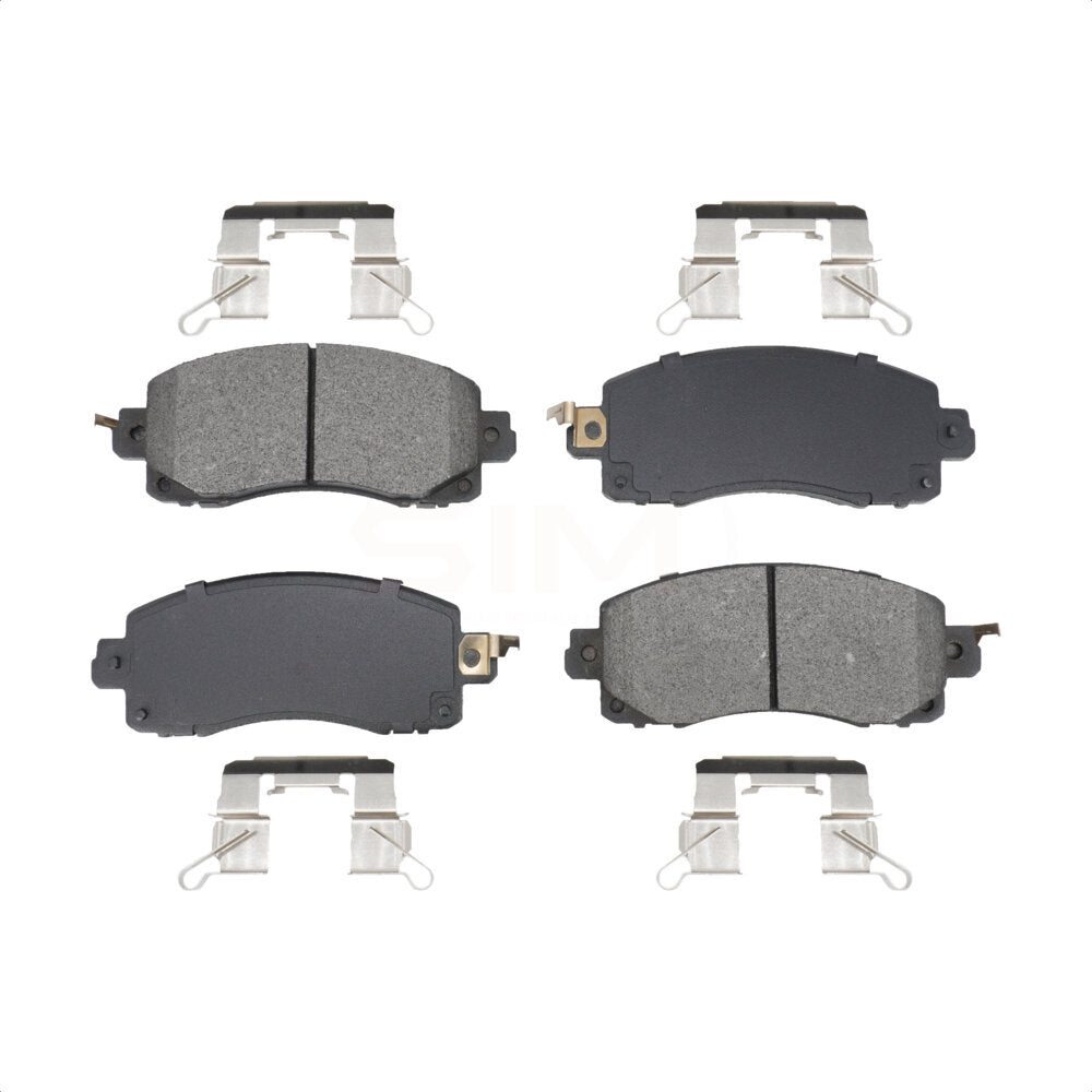 Semi-Metallic Disc Brake Pads Front SIM-2045 For Subaru Crosstrek Forester WRX