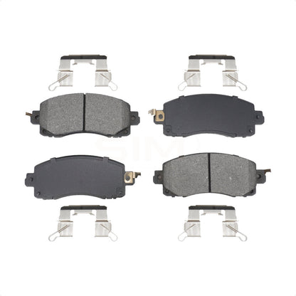 Semi-Metallic Disc Brake Pads Front SIM-2045 For Subaru Crosstrek Forester WRX
