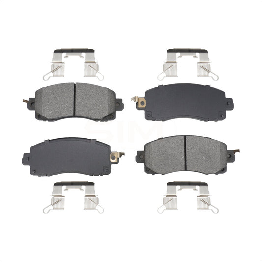 Semi-Metallic Disc Brake Pads Front SIM-2045 For Subaru Crosstrek Forester WRX