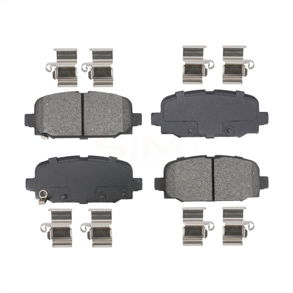 Semi-Metallic Disc Brake Pads Rear SIM-2081 For Jeep Compass