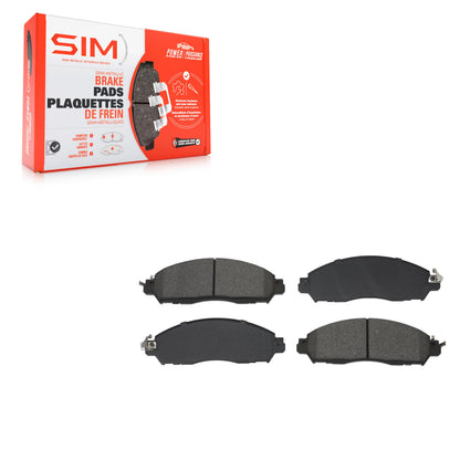 Semi-Metallic Disc Brake Pads Front SIM-2138 For Nissan LEAF NV200