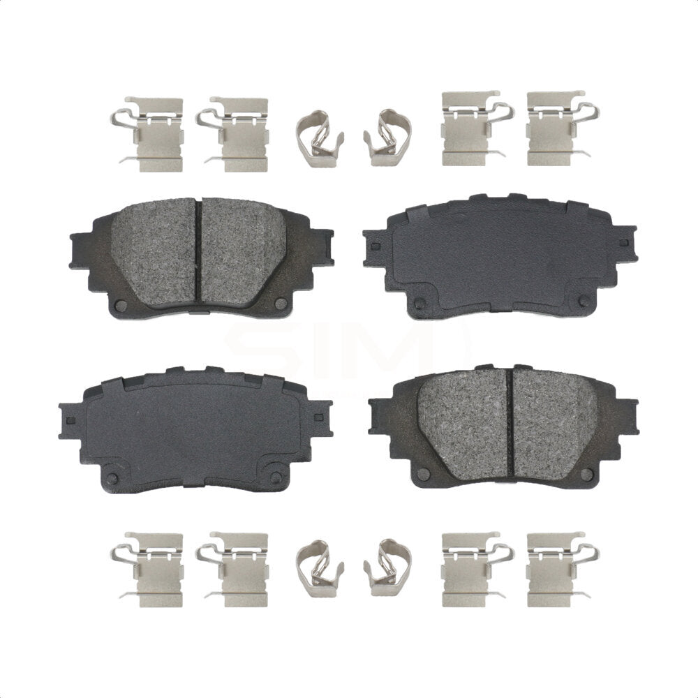 Semi-Metallic Disc Brake Pads Rear SIM-2183 For Toyota Corolla