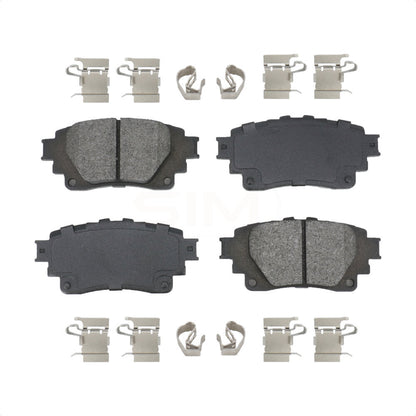 Semi-Metallic Disc Brake Pads Rear SIM-2183 For Toyota Corolla
