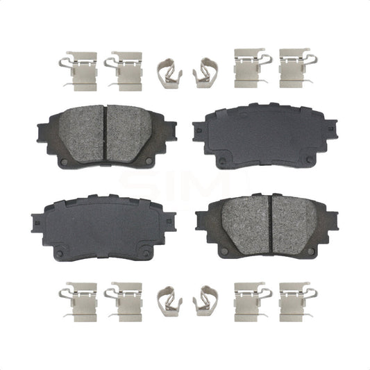 Semi-Metallic Disc Brake Pads Rear SIM-2183 For Toyota Corolla