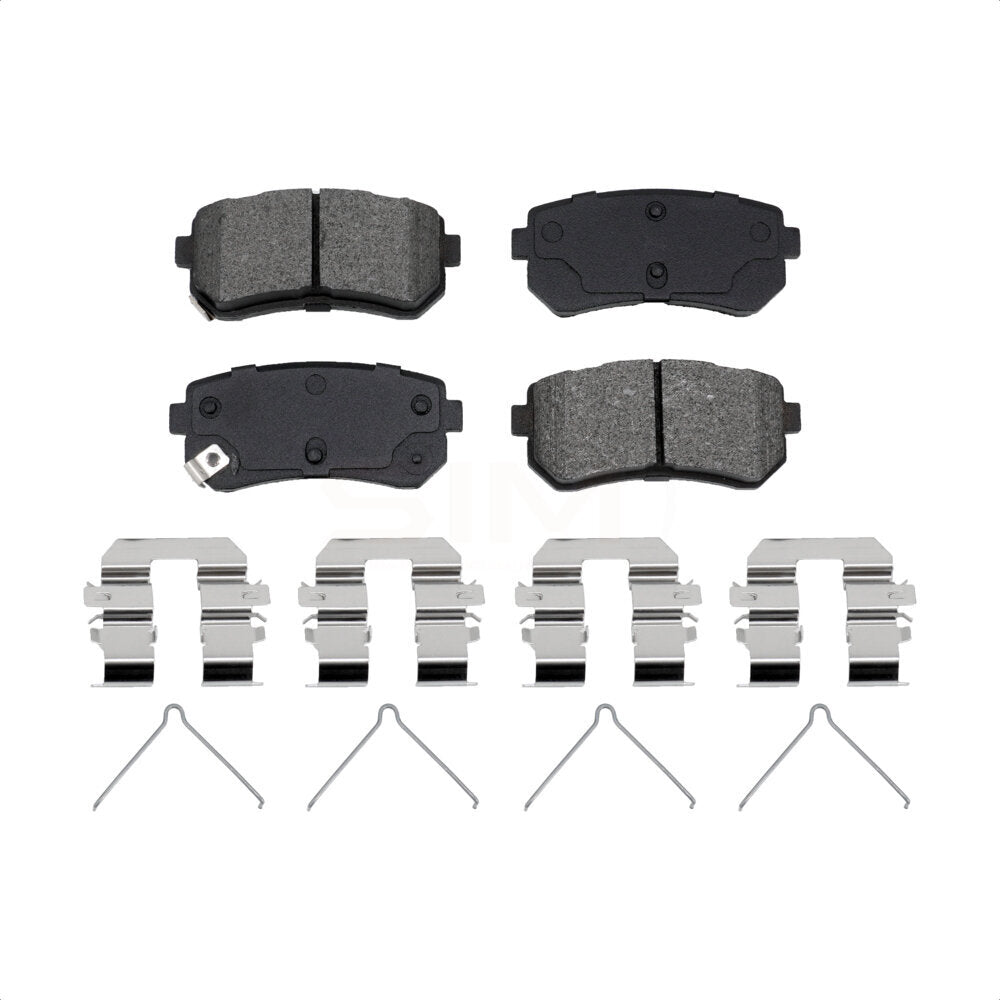 Semi-Metallic Disc Brake Pads Rear SIM-2188 For Hyundai Kona Kia Seltos