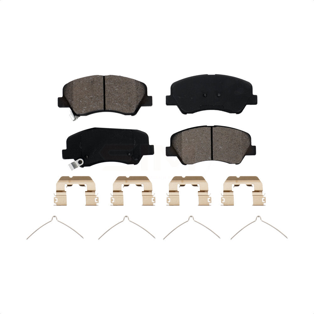 Semi-Metallic Disc Brake Pads Front SIM-2190 For Kia Rio Hyundai Accent
