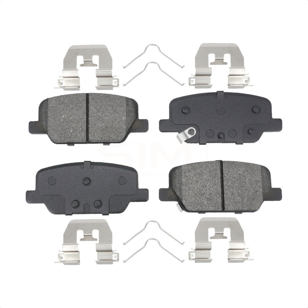 Semi-Metallic Disc Brake Pads Rear SIM-2199 For Hyundai Palisade Santa Fe Kia