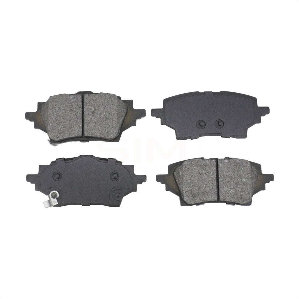 Semi-Metallic Disc Brake Pads Rear SIM-2202 For Toyota C-HR