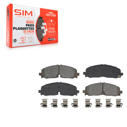 Semi-Metallic Disc Brake Pads Front SIM-2371 For Chevrolet GMC Cadillac Traverse