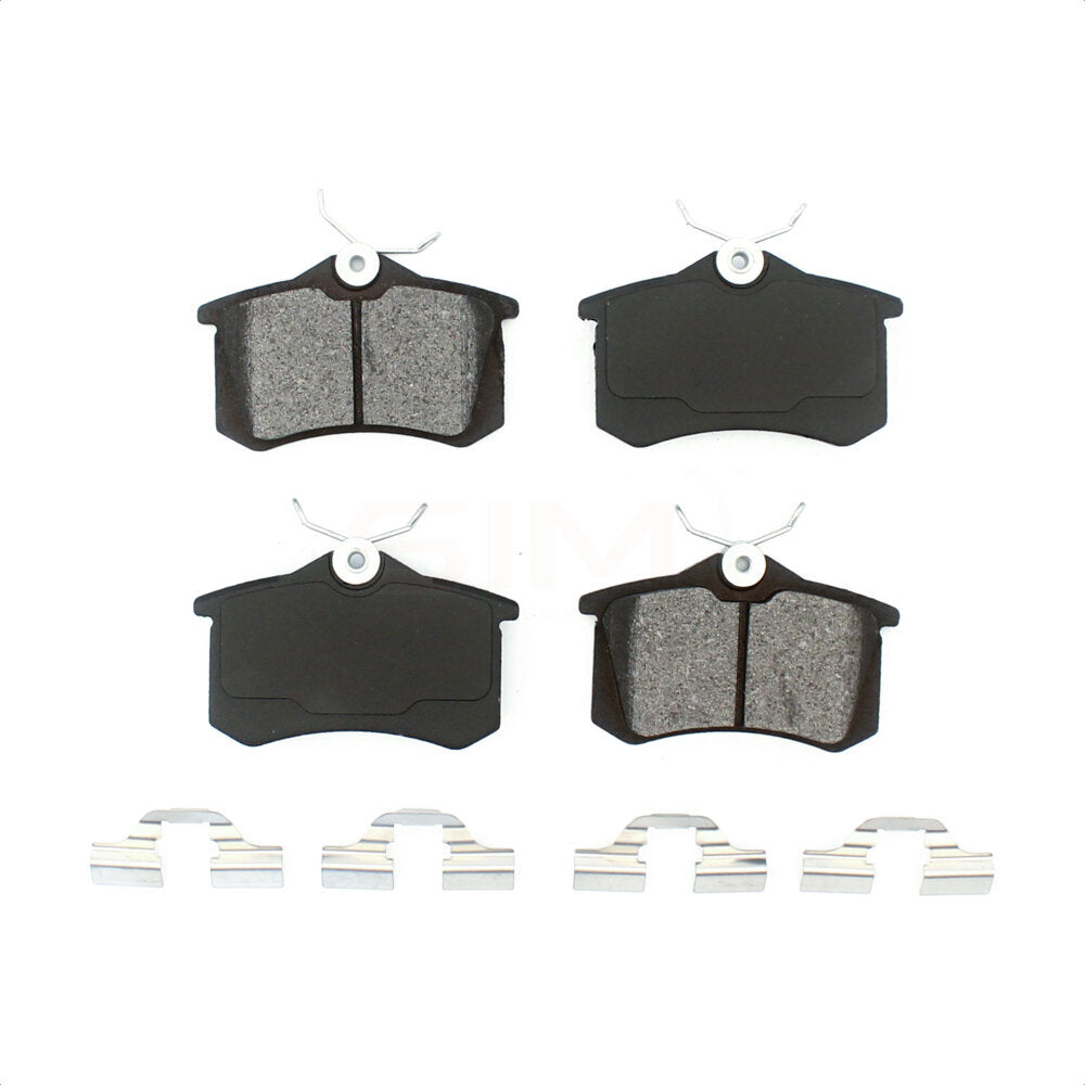 Semi-Metallic Disc Brake Pads Rear SIM-340 For Volkswagen Golf Beetle Audi A4 A6
