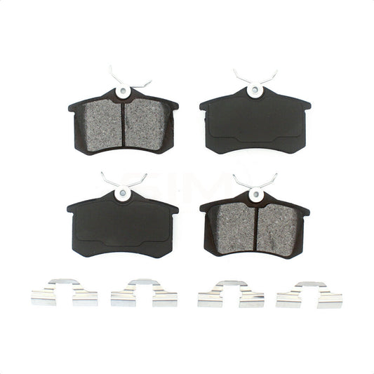 Semi-Metallic Disc Brake Pads Rear SIM-340 For Volkswagen Golf Beetle Audi A4 A6