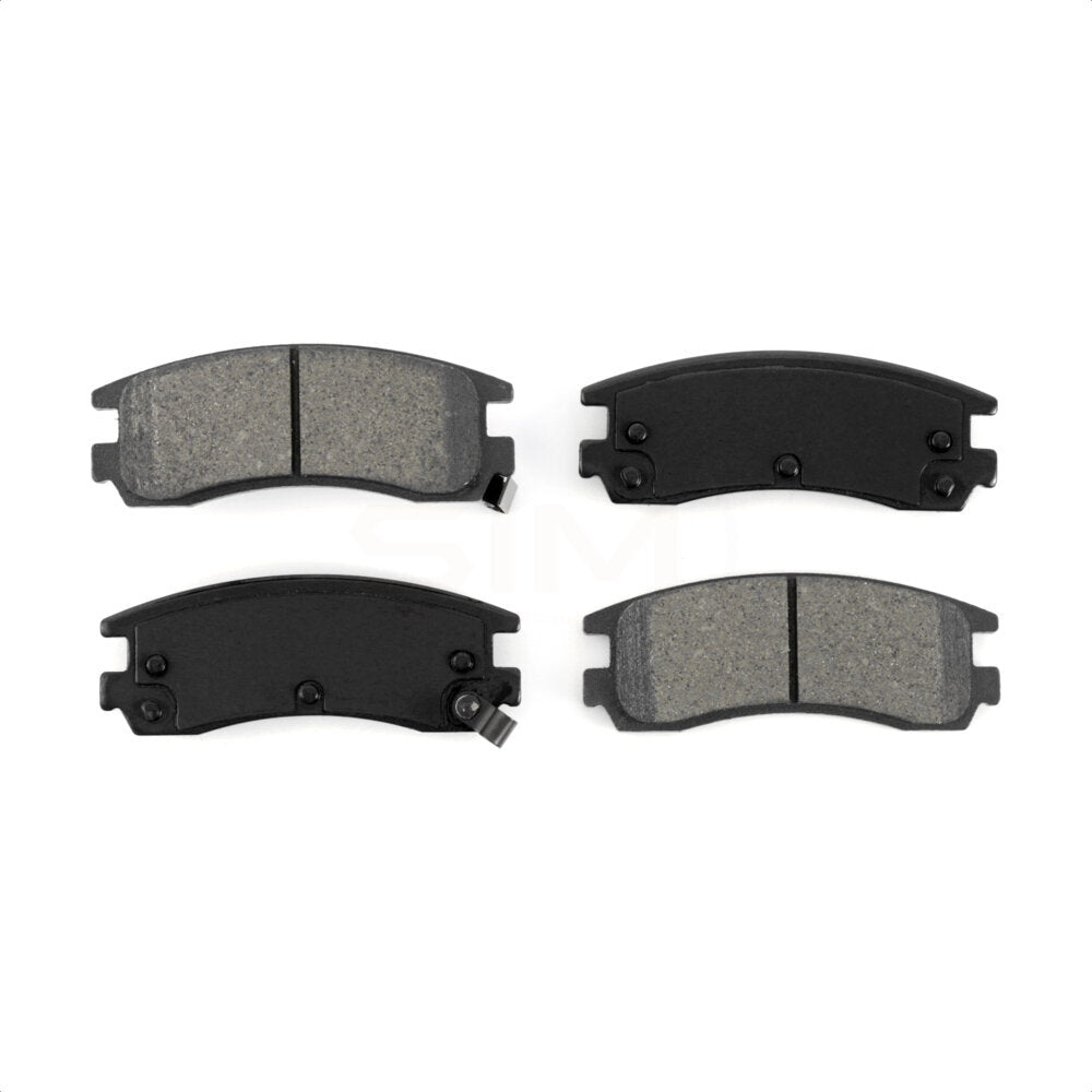 Rear Semi-Metallic Disc Brake Pad 1991-2010 Chevrolet Lumina & Buick Allure LaCrosse LeSabre & Oldsmobile Aurora Cutlass/Supreme & Saturn SL2