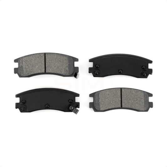 Rear Semi-Metallic Disc Brake Pad 1991-2010 Chevrolet Lumina & Buick Allure LaCrosse LeSabre & Oldsmobile Aurora Cutlass/Supreme & Saturn SL2