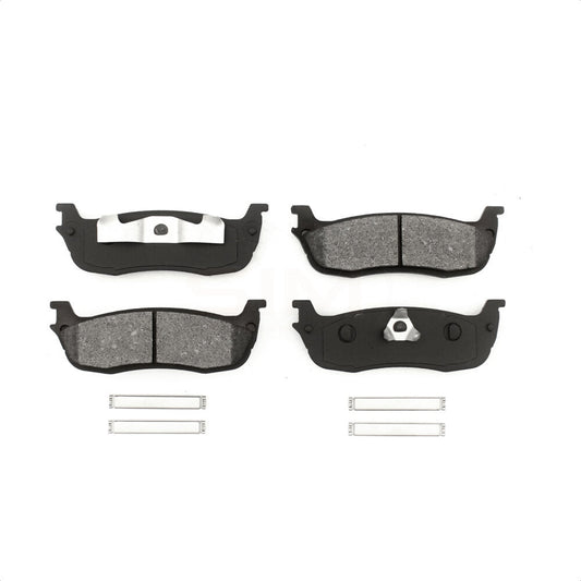 Semi-Metallic Disc Brake Pads Rear SIM-711 For Ford F-150 Lincoln Town Car F-250