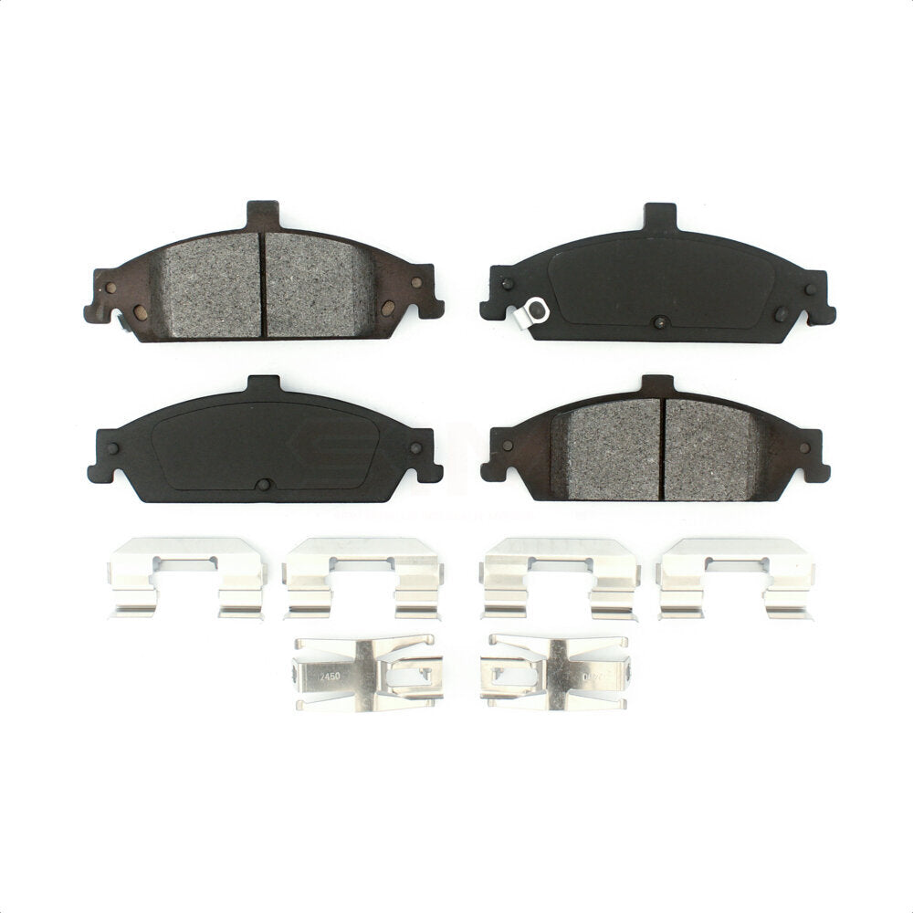 Semi-Metallic Disc Brake Pads Front SIM-727 For Pontiac Grand Am Chevrolet Alero