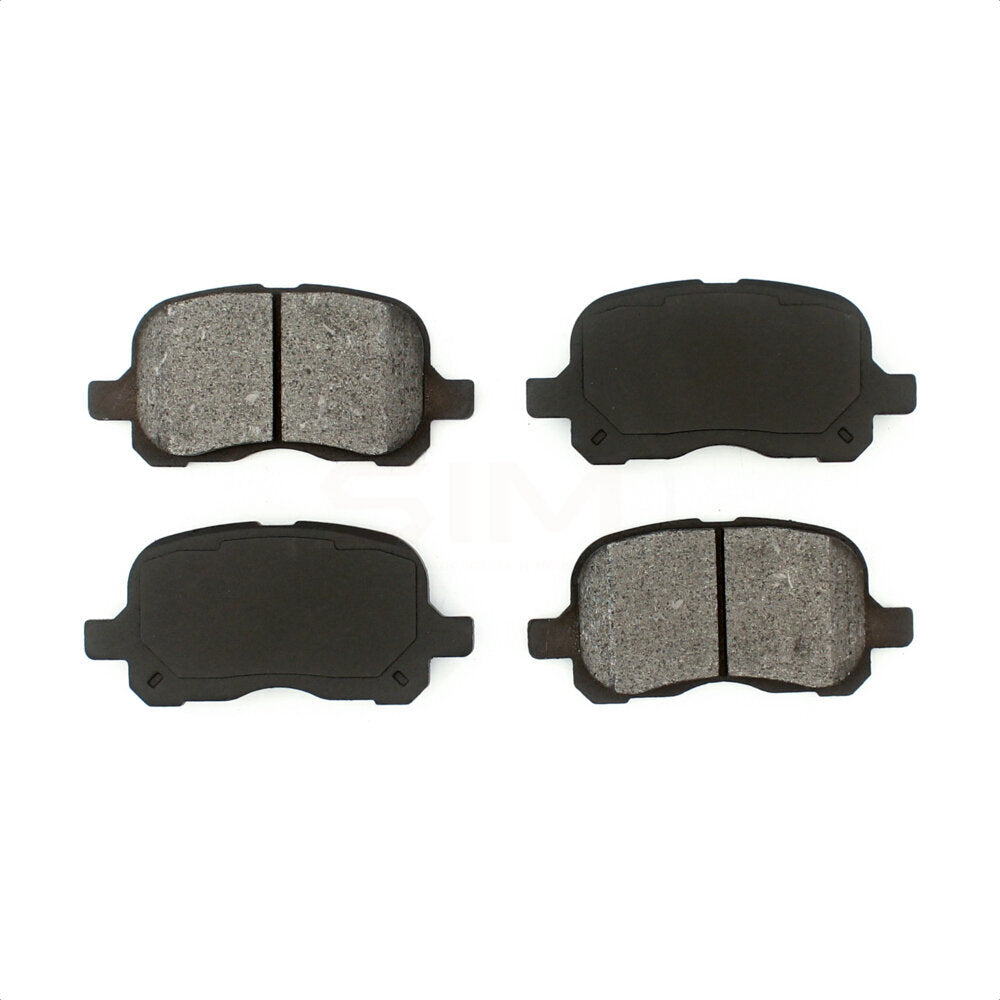 Semi-Metallic Disc Brake Pads Front SIM-741 For Toyota Corolla Chevrolet Prizm