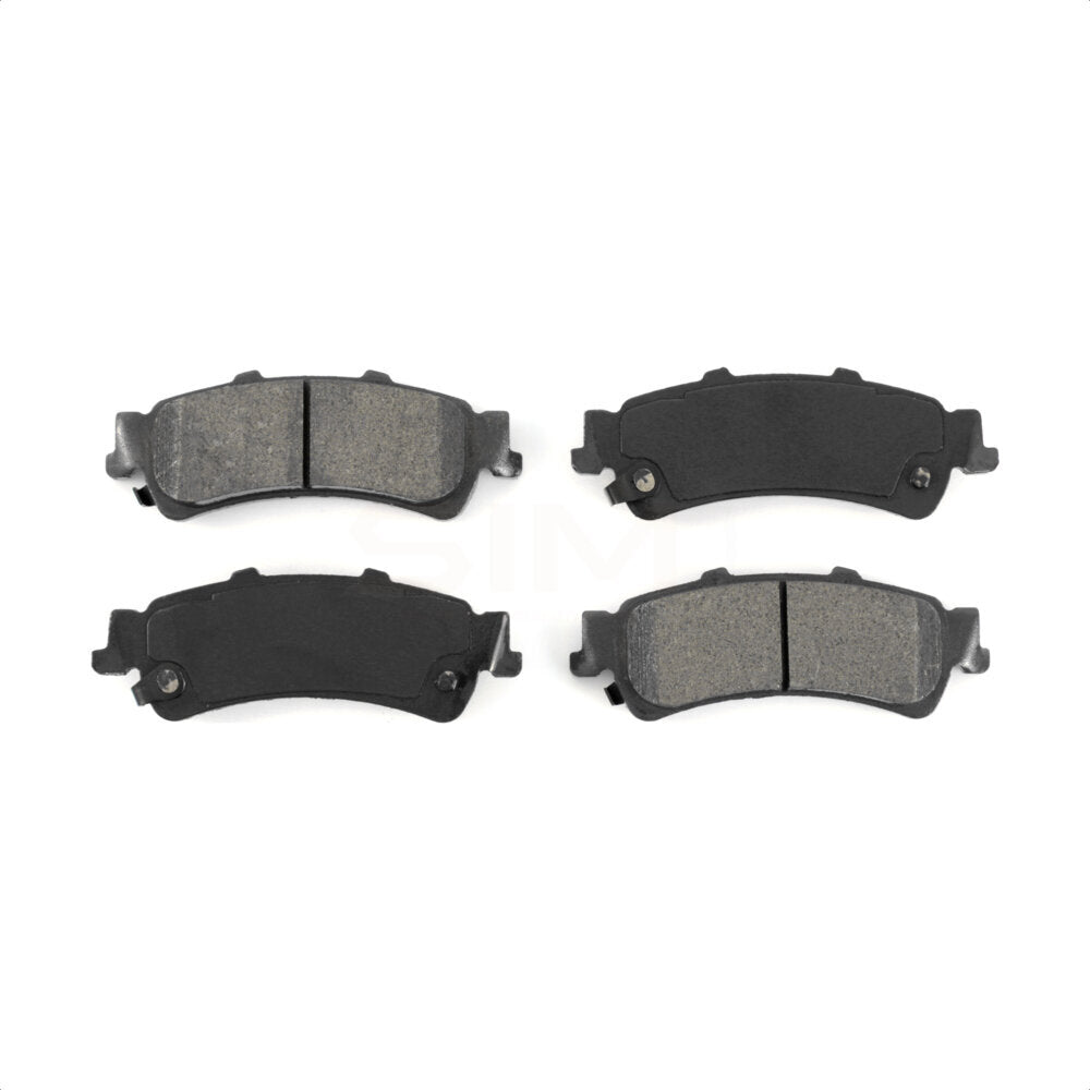 Semi-Metallic Disc Brake Pads Rear SIM-792 For Chevrolet GMC Silverado 1500 DTS