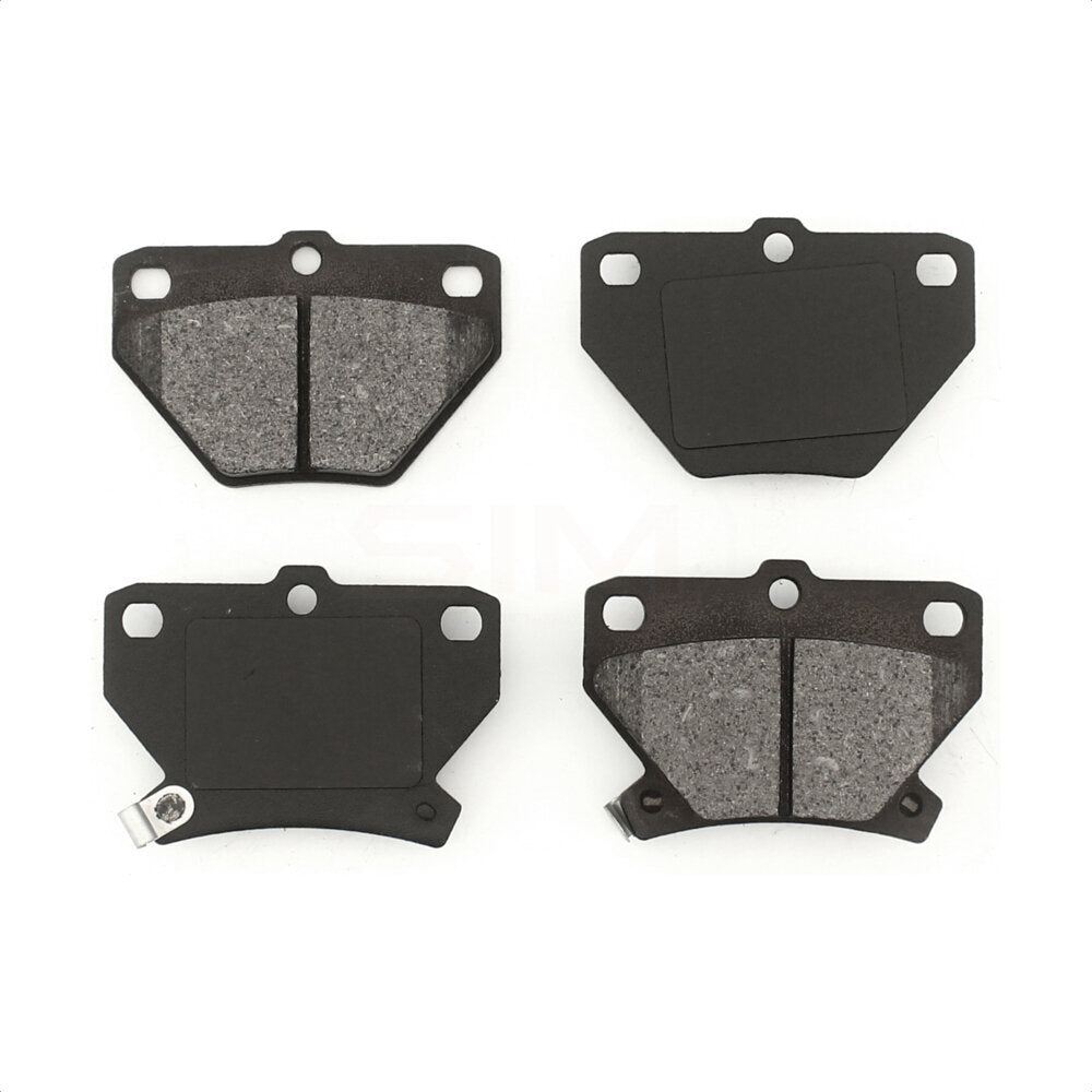 Semi-Metallic Disc Brake Pads Rear SIM-823 For Toyota Corolla Matrix Pontiac