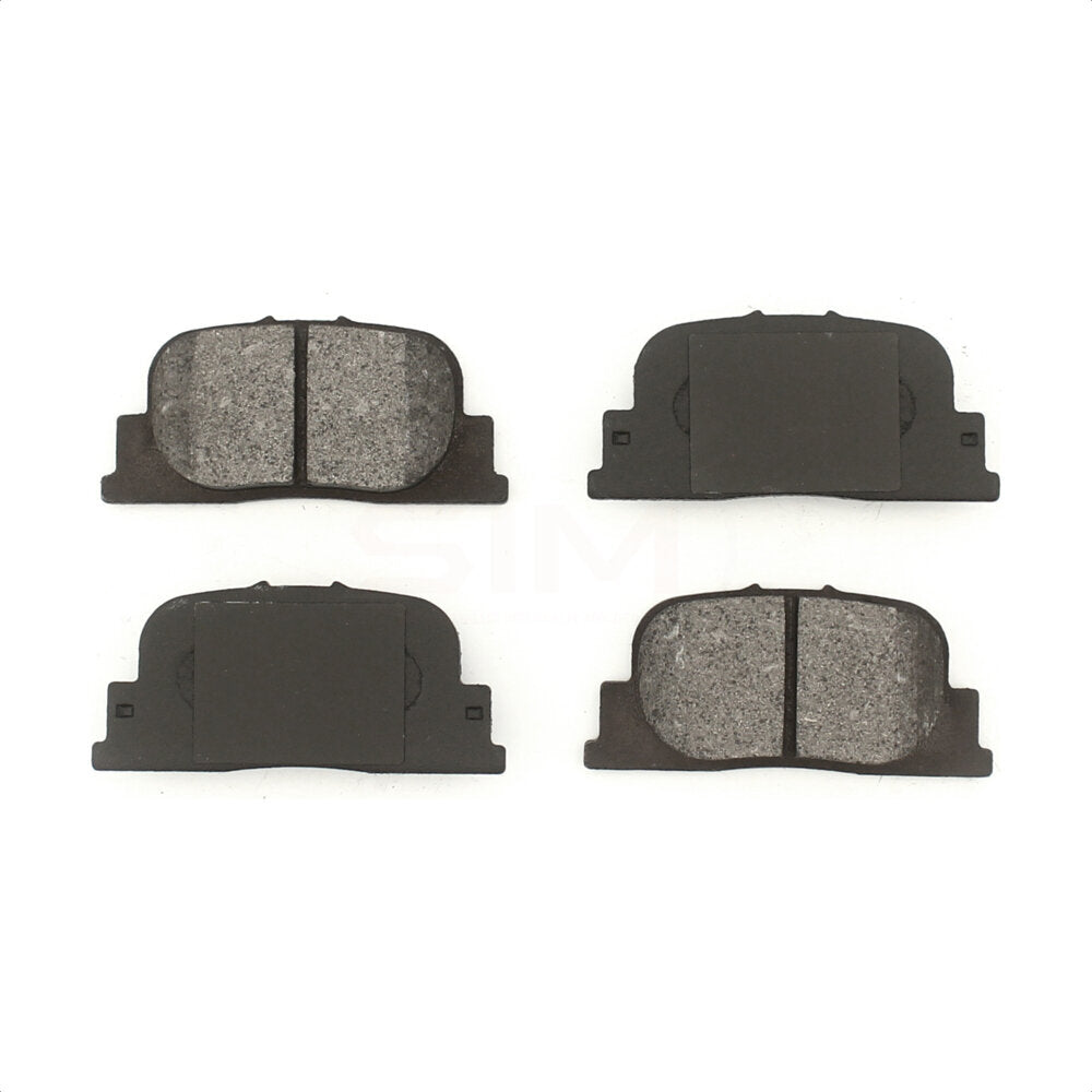 Semi-Metallic Disc Brake Pads Rear SIM-835 For Toyota Camry Lexus ES300 Scion tC