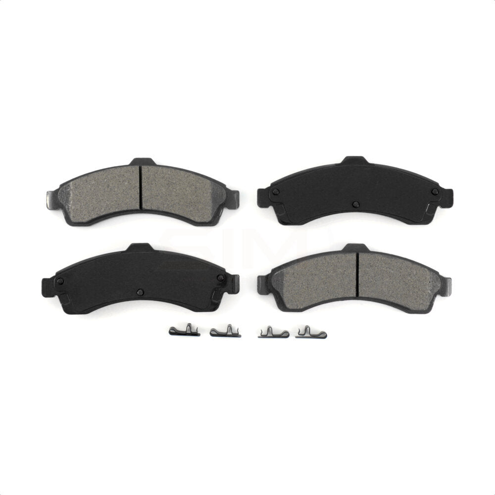 Semi-Metallic Disc Brake Pads Front SIM-882 For GMC Chevrolet Envoy Trailblazer