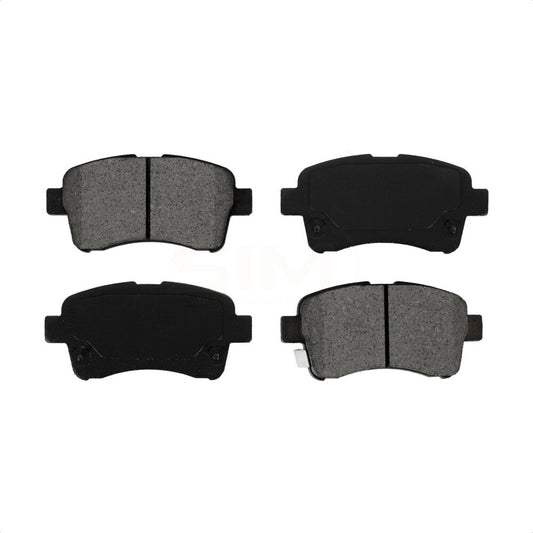 Semi-Metallic Disc Brake Pads Front SIM-937 For 2002-2005 Suzuki Aerio