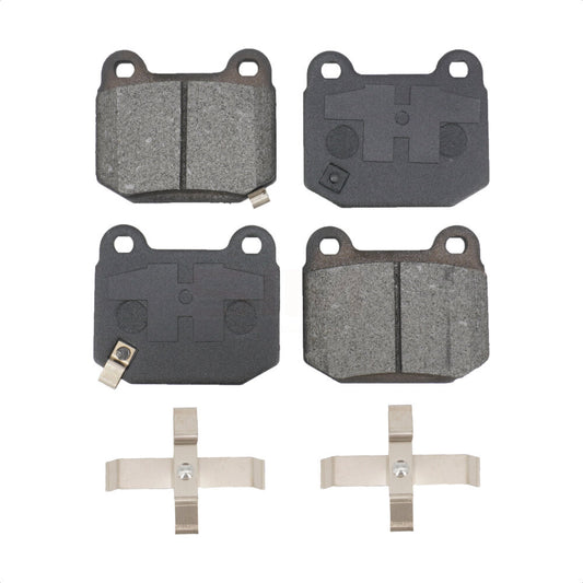 Semi-Metallic Disc Brake Pads Rear SIM-961 For Subaru Impreza Nissan 350Z G35 86