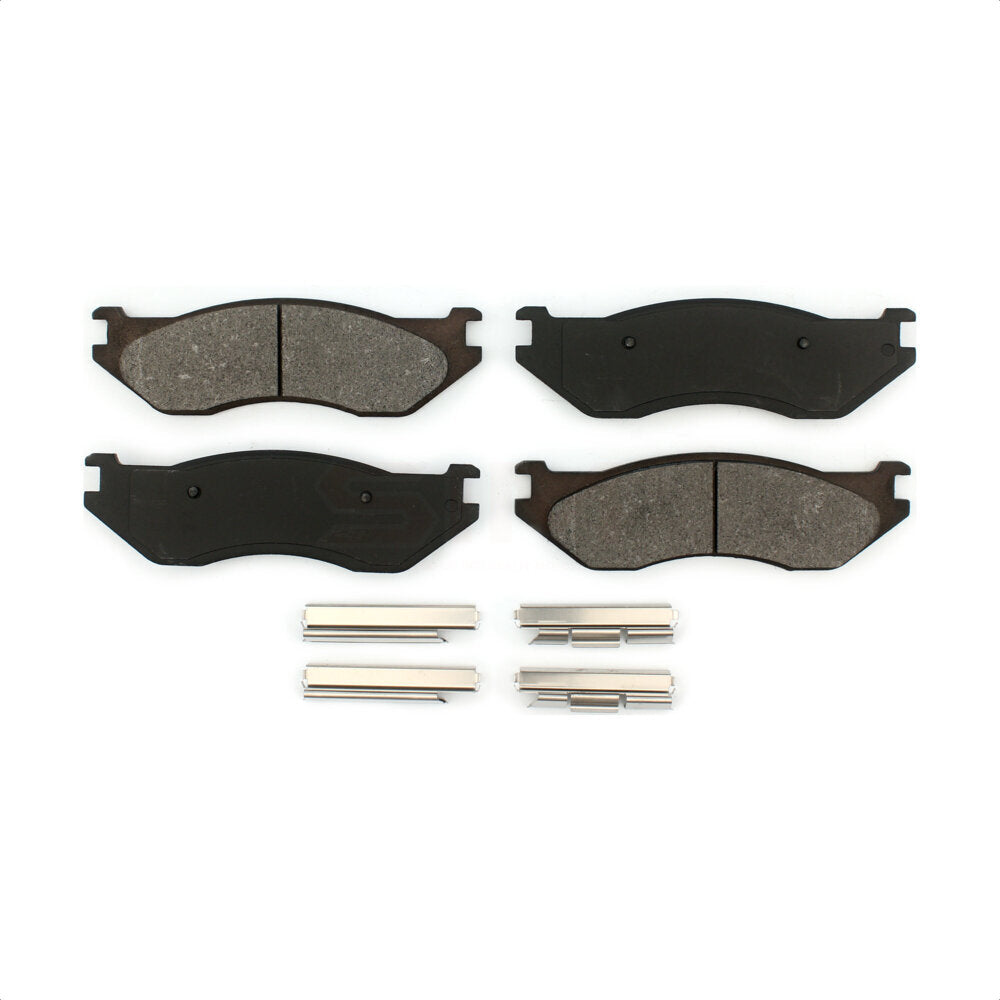 Semi-Metallic Disc Brake Pads Front SIM-966 For Dodge Ram 1500 Durango Van